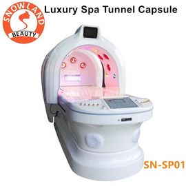 China 110v/220v Ozone Dry SPA Infrared Sauna Capsule With Photon Light Magic Tunnel supplier