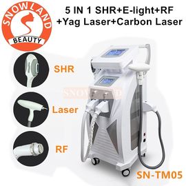China Multi-Functional Nd yag laser tattoo removal / E light IPL hair removal RF Face Lifting supplier