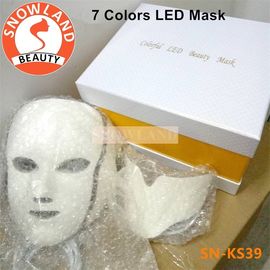 China SNOWLAND Face Beauty Machine Led Light Therapy Face Mask 7 Colors Skin Rejuvenation LED Light supplier