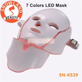 China FDA Portable Led Light Therapy Facial Mask 7 Colors Skin Rejuvenation LED Face Mask supplier