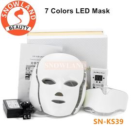 China 7 colour photon led skin rejuvenation led face mask Face Beauty Mask supplier