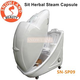China Sitting type steaming spa capsule/ozone steam spa capsule supplier
