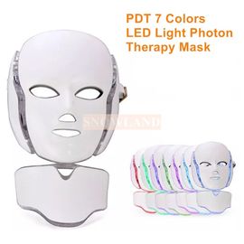 China Face beauty machine face mask 7 colors skin rejuvenation led beauty light mask supplier