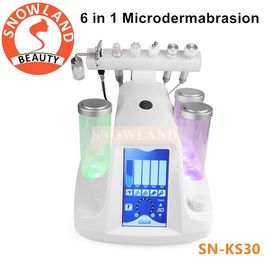 China Portable 6 in 1 Water Oxygen Facial Machine Hydro Dermabrassion For Acne Removal supplier