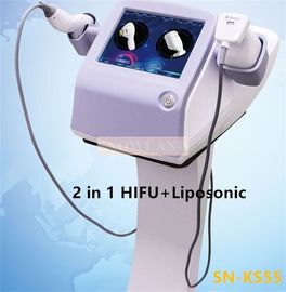 China New Arrival CE Certificated 2 in 1 Liposonic HIFU Machine for Body Slimming Face Lifting supplier