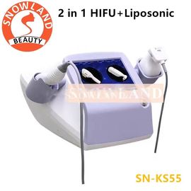China Most popular!! 2 in1 liposonic face lift Focused Ultrasound machine liposonix hifu machine in china supplier