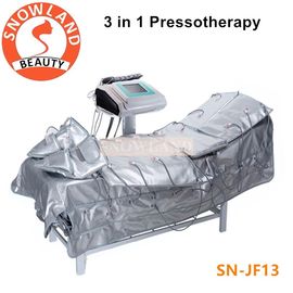 China 3 in 1 far infrared+ems therapy +lymphatic drainage vacuum pressotherapy body slimming supplier