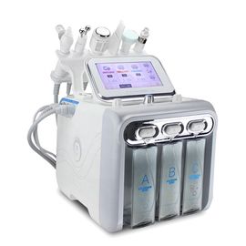 China Multifunction skin care device 6 in 1 anti aging big bubble facial H2O2 hydrogen oxygen jet beauty machine supplier