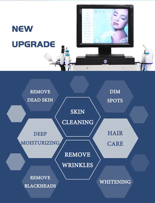 2023 New Arrival 14 In 1 HydraFacial Hydrofacial Oxygen Microdermabrasion Aqua Peeling Hydra Dermabrasion Facial Machine