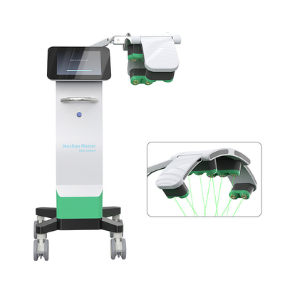 Hot Selling No Pain Hand Free Treatment Emerald Laser Maxlipo Master Laser Fat Removal Body Shaping Machine 2023