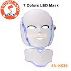 FDA Face Beauty Machine Led Light Therapy Face Mask 7 Colors Skin Rejuvenation LED