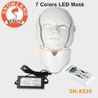 Professional 7 colored Skin PDT phototherapy LED Facial mask for best