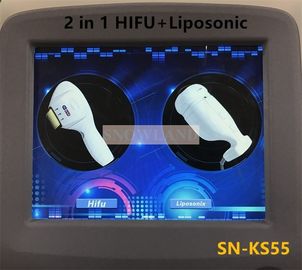 Portable 2 in 1 hifu body slimming liposonic + anti-aging hifu for Beauty spa and salon use