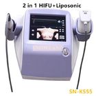 The factory price hifu wrinkle removal Focused Ultrasound 2 in 1hifu liposonic machine in China
