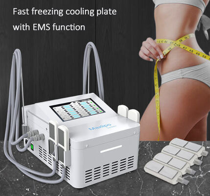 Non-invasive Body Slimming 4 Cooling Pads Cryo Membrane Fat Freezing Professional Machine Cool Sculpting Salon Massager Device