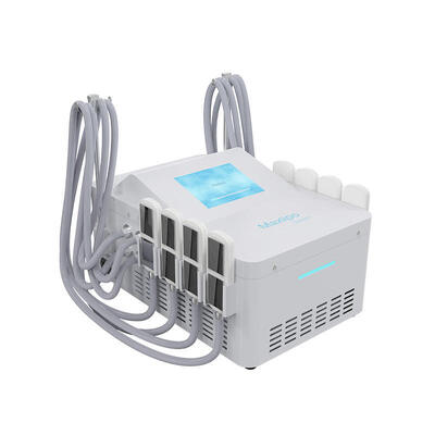 Portable 8 Cooling Pads Weight Loss Product Cryo Pads EMS Stimulate Muscles Cryo 360 Fat Cellulite Freezing Machine Body Sculpting Slimming Machine