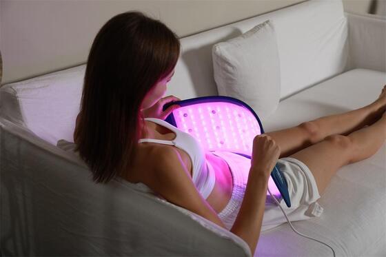 CELLUMA LED THERAPY Celluma Face Red Light Therapy Device with Hair Regrowth, Anti-Aging and Pain Relief Settings Skin Rejuvenation Red Light Therapy LED Face Mask