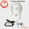 7 photon colors LED light facial mask for face and neck rejuvenation supplier