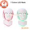 Good effect!7 color led light therapy facial mask/pdt facial mask price supplier