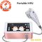 HOT! portable mini HIFU 4MHz&amp;7Mhz skin machine/wireless hifu face lift beauty device for sale supplier