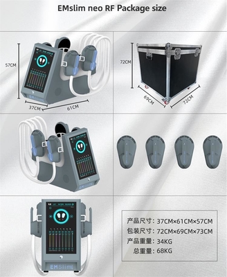 2022 New Arrival Portable 4 Handles Emslim Neo Emsculpt Neo Teslasculpt with RF Muscle Building Machine