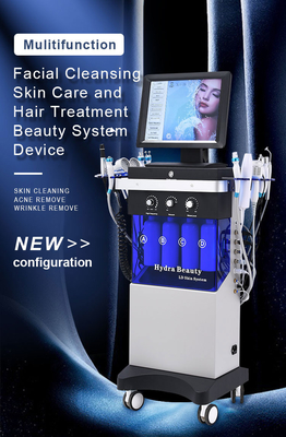 2023 New Arrival 14 In 1 HydraFacial Hydrofacial Oxygen Microdermabrasion Aqua Peeling Hydra Dermabrasion Facial Machine