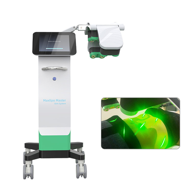 Hot Selling No Pain Hand Free Treatment Emerald Laser Maxlipo Master Laser Fat Removal Body Shaping Machine 2023