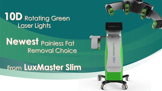 Newest Arrival Emerald Laser 532nm Green Light Luxmaster Slim Laser Fat Burning Cellulite Reduction Weight Loss Machine