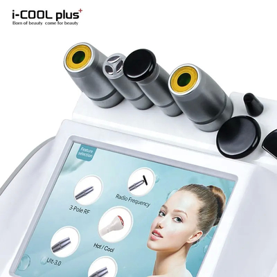 Snowland Powerful Portable I Cool Plus Ultrasonic Korean Face Lifting Wrinkle Removal Cooling Beauty Device
