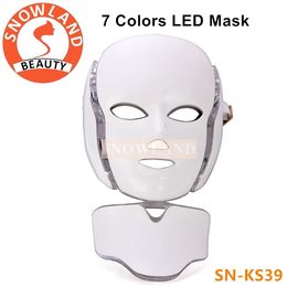 FDA PDT Led Light Therapy facial Mask 7 Colors for home use