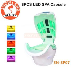 best selling Far Infrared Sauna Spa Capsule/LED Light Therapy Bed For Full Body Steam with