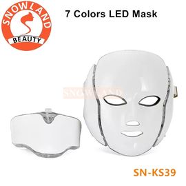 Portable home use led face mask for skin care