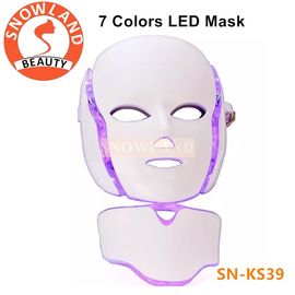 red/blue light treament time controlled skin rejuvenation Rosacea healing led facial mask