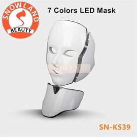 Electrical 7 colors led beauty light therapy led facial mask