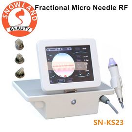 anti aging wrinkle machines micro needle work head fractional rf