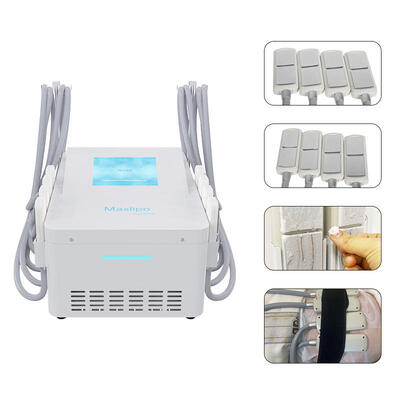 Portable 8 Cooling Pads Weight Loss Product Cryo Pads EMS Stimulate Muscles Cryo 360 Fat Cellulite Freezing Machine Body Sculpting Slimming Machine