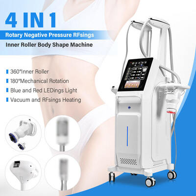 Newest 4 in 1 Vertical Endermology Facial Skin Lift Body-contouring 360 Inner Ball Roller Machine Rotation Body Shape Machine