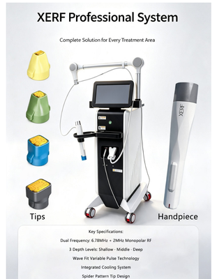 New Arrival Multifrequency Monopolar RF 6.78+2MHz Skin Tightening Machine Face Lift Collagen Boost OEM Factory